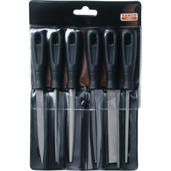 Limes de serrurier mi douce jeu de 5 limes longueur 100 mm