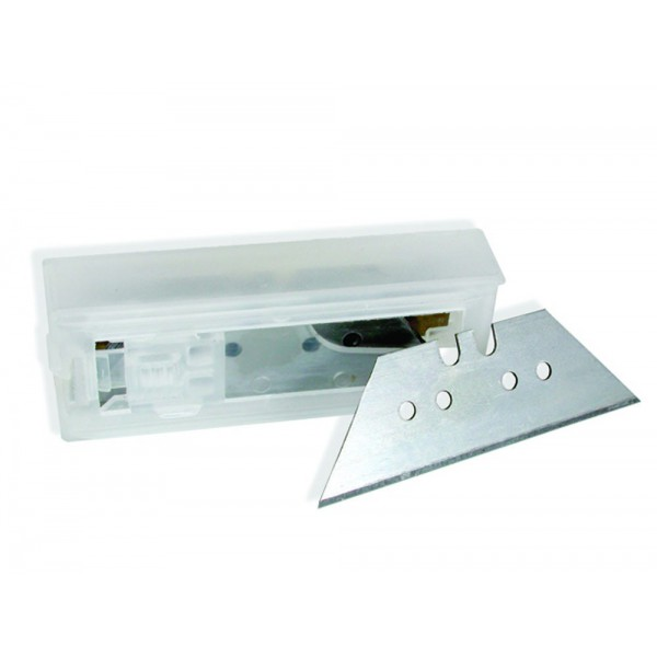 Lame grand trapèze pour rabot à chanfreiner - étui de 10 lames