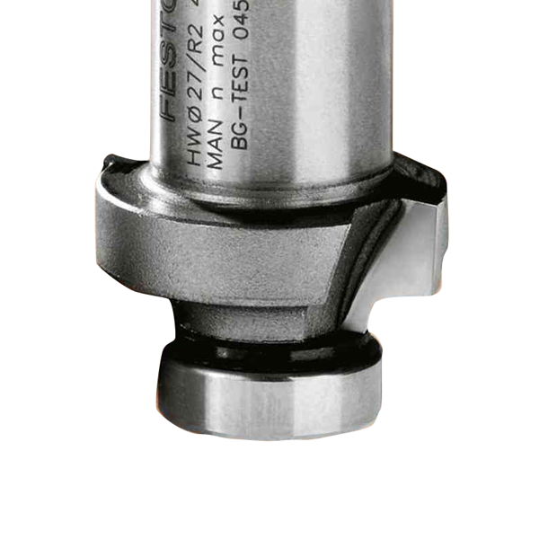 Fraise à moulurer HW R4-OFK 500 pour affleureuse OFK 500 - Ø 27 mm - Rayon 4 mm