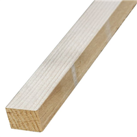 Potelet en bois pour cloison alvéolaire Prégyfaylite 50 Siniat - 40 MM x 29,0 MM - longueur 2,60 M