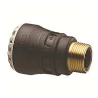 RACCORD MALE S1 FILETAGE LAITON D40X1