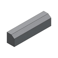 BORDURE AC2 100CM     BASALTE