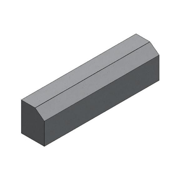 BORDURE A2 100CM CL.U+DH     BASALTE