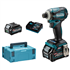 Visseuse à chocs Makita TD001GD201 - 40V Max 220Nm - 2 batteries 2,5Ah chargeur et coffret Makpac