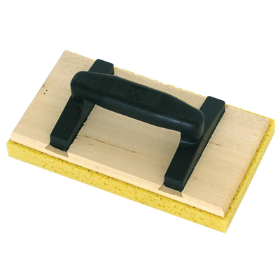 Taloche bois avec semelle en mousse pour travaux de finition crépis - Mob Mondelin - 18 x 33 cm