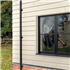 Bardage fibre ciment Cedral Lap finition relief - 190 mm x 10,00 mm - L. 3,60 m - Blanc craie C07