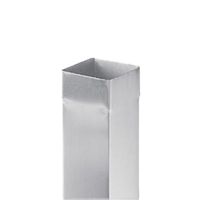 Tube de descente carré en zinc