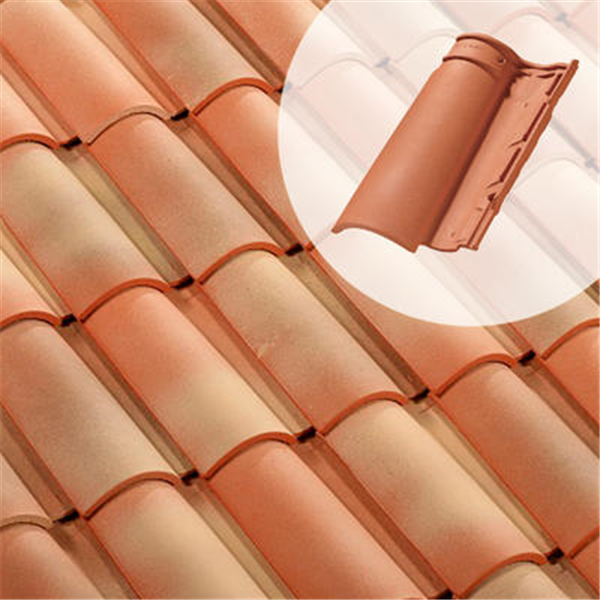 Tuile double canal Héritage - terre cuite - Rose des sables