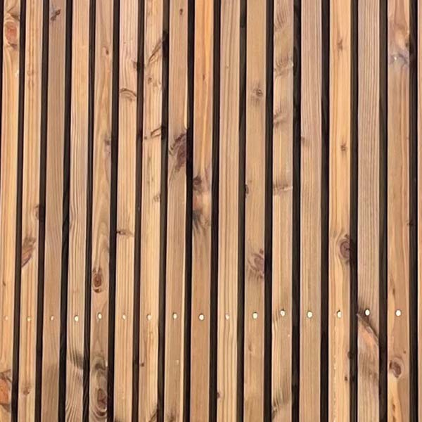 Bardage extérieur en Douglas aspect faux claire-voie - Non traité - Biezo - 72 x 26 mm - Longueur 4,00 M