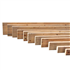 Lamellé-collé refendu GL24HS - Traité Classe 2 incolore - 45x360 mm