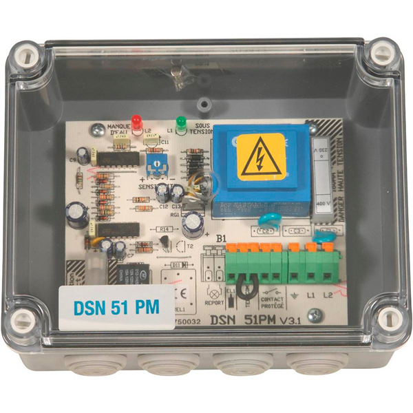 COFFRET DE PROTECTION ET MANQUE D'EAU DSN 51/PM