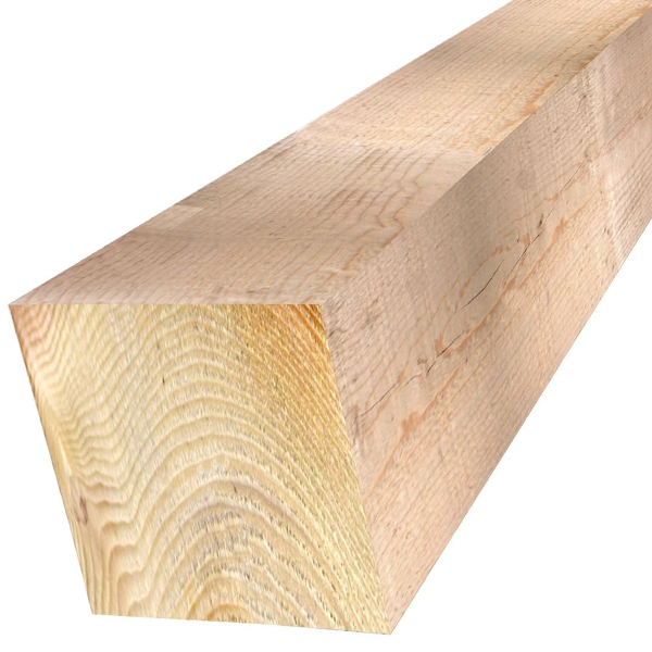 Poutre en Sapin de France - Traité Classe 2 incolore - 130,00 MM x 260 MM - Longueur 5,00 M