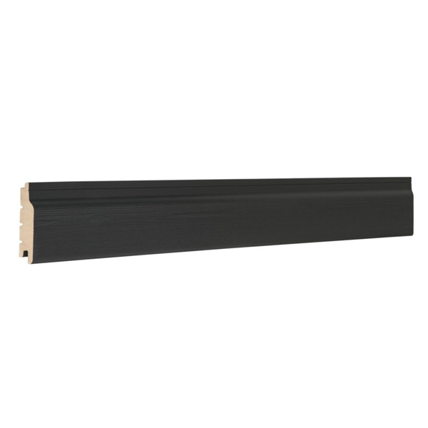 Bardage bois peint en Sapin du Nord de classe 3.1 - Extra Silverwood - Profil Line - 20,00 mm x 125,00 mm - Long. 4,45 m - Coloris Gris anthracite