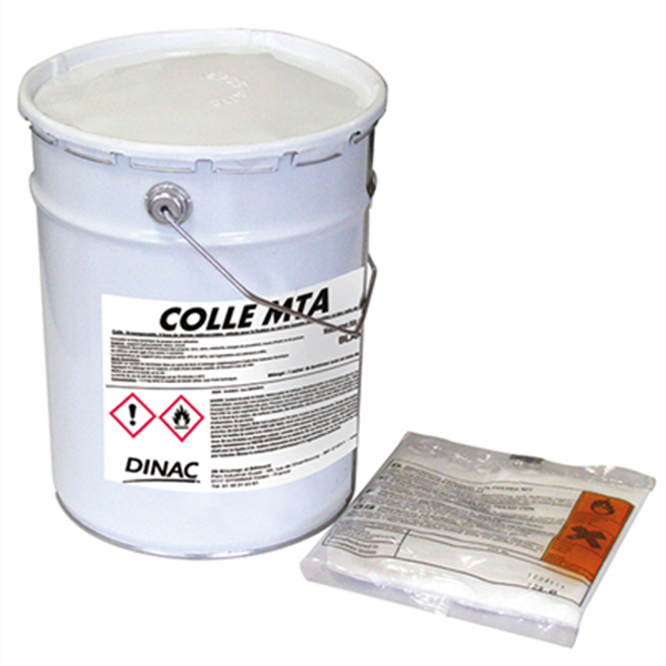 Colle MTA Dinac pour fixation des rails de guidage et bandes podotactiles - Seau de 6,0 KG