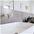 Faïence salle de bain effet béton ciré en grès cérame émaillé rectifié - Betonico - 60,0 CM x 30,0 CM - ép. 8,00 MM - Gris