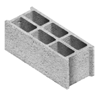 Bloc béton creux Caddac 500 MM x 200 MM x 250 MM - B40