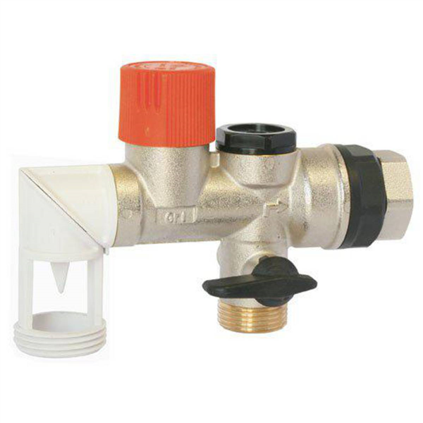 Groupe Double Sécurité NF - 3/4" - Siège inox - Garde d'air orientable