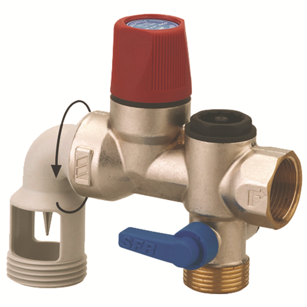 GS SFR 3/4 INOX COUDE