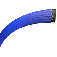 Tuyau armé pour arrosage et irrigation Tricoflat Tricoflex bleu - diamètre 100 mm - longueur 25 m