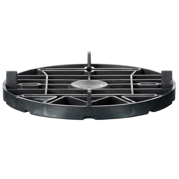 Plot fixe pour terrasse en dalles - Plogom Jouplast - diamètre 120,0 MM - hauteur 10,0 MM