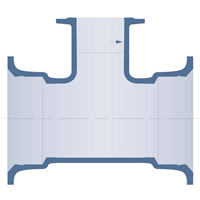 TE 2E ADD. JT MECA GN10 DN125-125