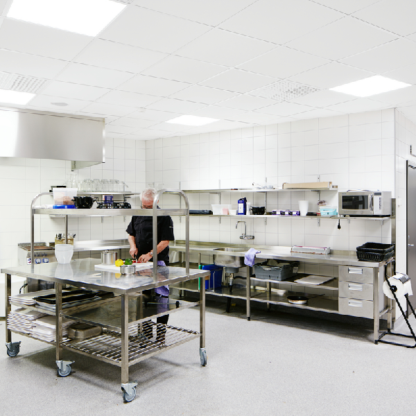 Profilé porteur T24 blanc Connect C3 pour Ecophon Hygiene Performance - Longueur 3,70 m