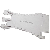 Tracette à zinc Jouanel en inox graduation par 5 mm de 5 à 100 mm