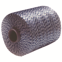 Cable polyamide 110 daN blanc/noir-bobine de 1000 m