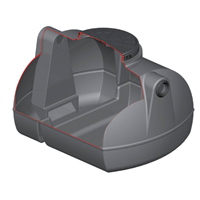 Bac dégraisseur en polyéthylène