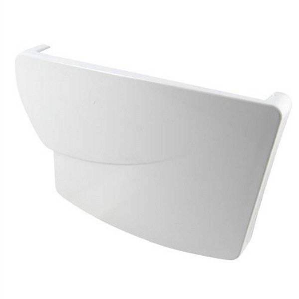 Fond de gouttière droit Nicoll FD38 à coller pour gouttière Ovation LG38 - Techtan Blanc