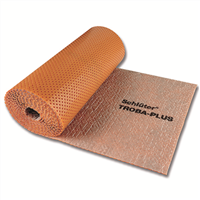 Natte de drainage pour balcon/terrasse - TROBA PLUS 8 - 1,00 M x 12,50 M - surface 12,50 M²