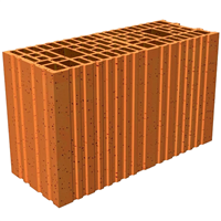 Brique tableau rectifiée isolante Porotherm Grand Format GF R20 - RC 80  - 500,0 MM x 200 MM x 299,0 MM