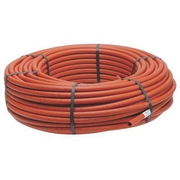 Tube PER-A - Nu Ø13/16 mm - Couronne 240m - Rouge - ACS - NF