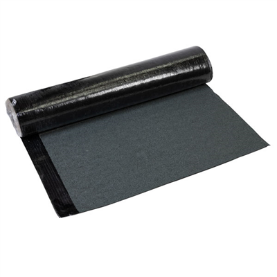 Membrane d'étanchéité seconde couche finition ardoisée noire pour toiture-terrasse - HYRENE 40 FP AR - 1 m x 6 ml