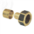 Raccord femelle écrou tournant pour tube PER - F 15 x 21 - Diamètre 12 mm - Laiton