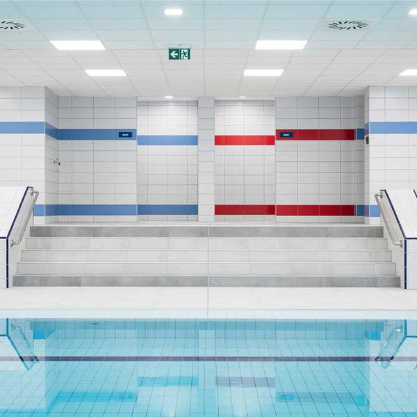 Faïence salle de bain Color One - 20,0 CM x 40,0 CM - ép. 7,00 MM - Blanc brillant