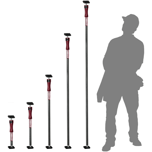 Etai extensible Piher de 155 à 290 cm charge maximale 300 kg