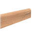 Plinthe en PVC avec décor imprimé pour sol vinyle Gerflor - 60,00 MM x 2,00 M - Coloris S024 - Daintree Brown