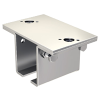 Manchon support de raccordement à fixer au plafond Mantion 5144M pour rail Sportub 5040