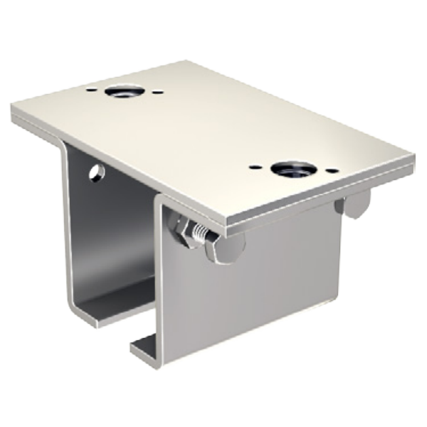 Manchon support de raccordement à fixer au plafond Mantion 5144M pour rail Sportub 5040