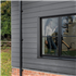 Lame de bardage en fibres-ciment Cedral Click finition relief - 186 MM x 12,00 MM - L. 3,60 M - Gris basalte C74