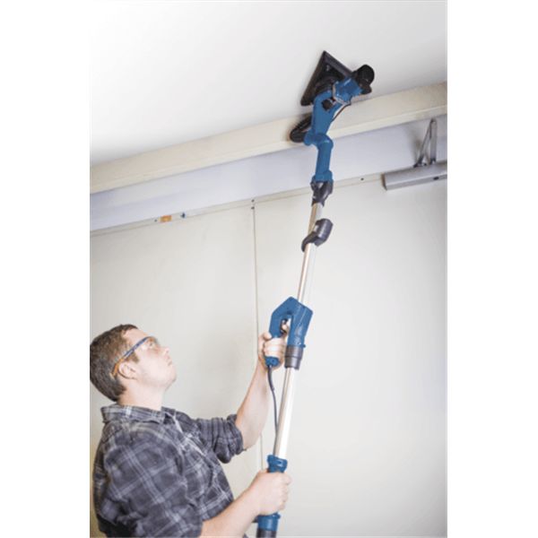 Ponceuse à bras vibrante circulaire pour plâtre 710W - 2 plateaux - DS930 scheppach