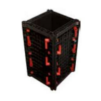 Coffrage géotub largeur 20 cm pour poteaux carré/rectangulaire, panneau de 75 cm