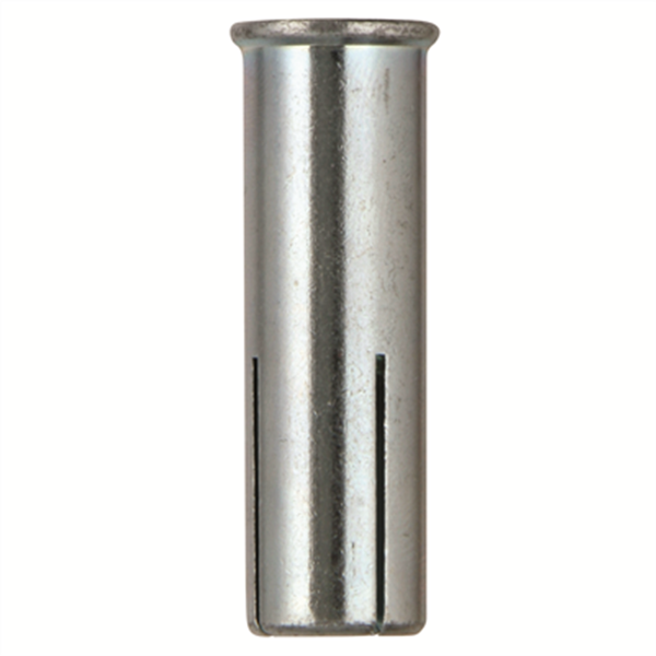 Cheville à frapper EDIA en métal M6 x 25 mm pour béton - Lot de 100