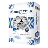 Chaux pure blanche NHL 3,5 - Saint Astier - sac de 25,0 KG