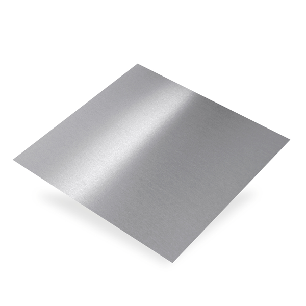 Plaque en aluminium brut lisse et brillante - 500 x 500 mm - épaisseur 0.5 mm CQFD 2016-4501