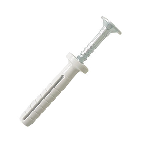 Cheville à frapper tête plate EDIA diamètre 5 mm longueur 25 mm - Lot de 200