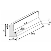 BPU CHASSE ROUE SIFFLET D GRIS 1M