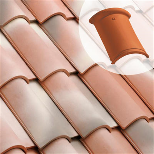 Tuile faîtière/arêtier à bourrelet à emboîtement (707) - Ancien