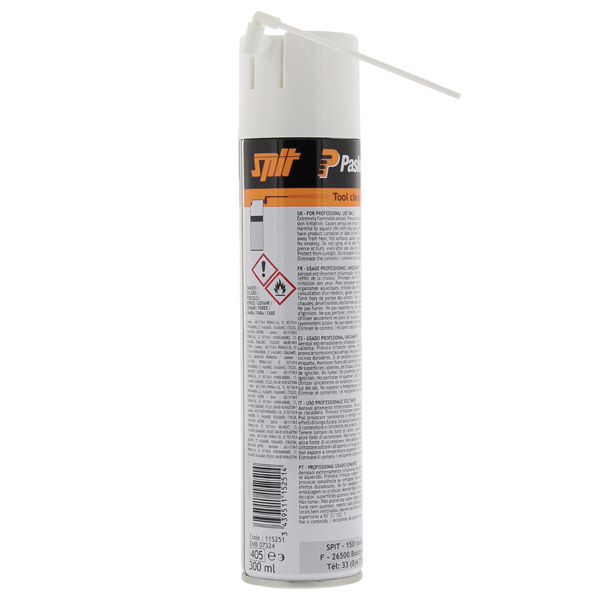 Nettoyant impulsé SPIT spécial entretien agrafeurs/cloueurs - 300 ml